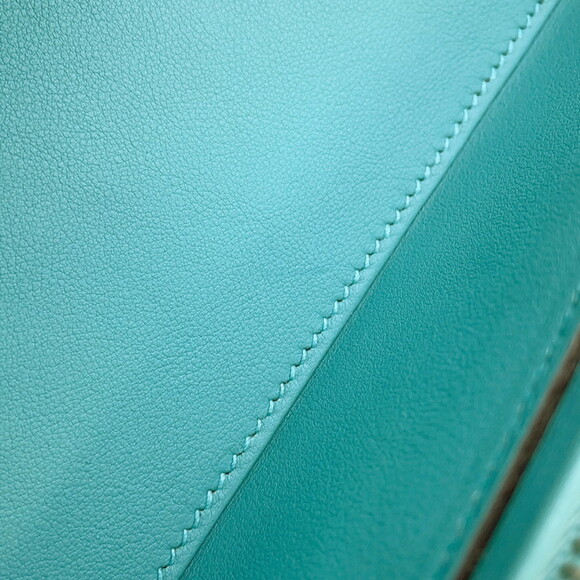 Hermes Hermès Bolide Secret Blue Atoll Handbag/Swift with X Stamp - Picture 12 of 16